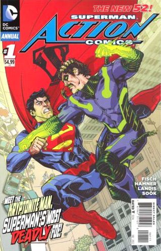 2012 - Action Comics, Vol. 2 Annual #1 Var. A - Vulnerable / Anchiale - M - ENG - PRE-ORDER 1