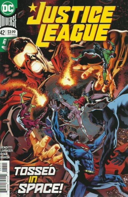 2020 - Justice League, Vol. 3 #42 Var. A - Race Against the Clock - M - ENG - PRE-ORDER 1