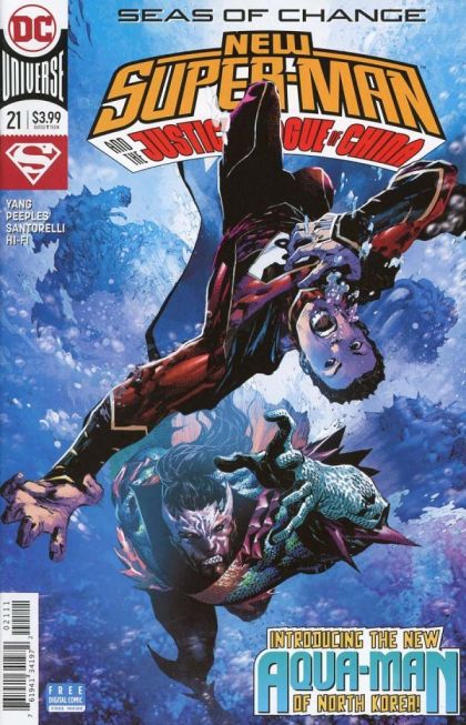 2018 - New Super-Man and the Justice League of China #21 Var. A - Part Two - M - ENG - PRE-ORDER 1