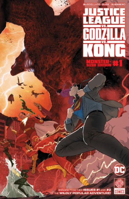 2024 - Justice League Vs Godzilla Vs Kong Monster-sized Edition #1 - M - ENG - PRE-ORDER 1