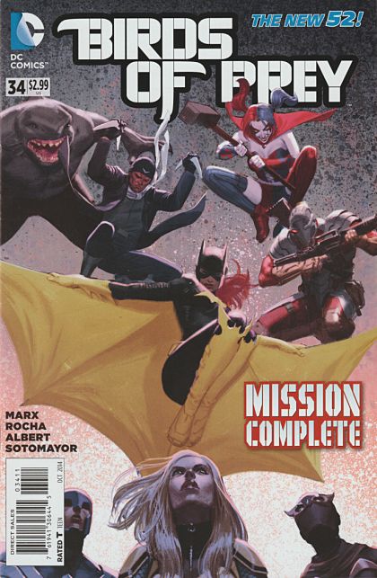 2014 - Birds of Prey, Vol. 3 #34 - Things Fall Apart - M - ENG - PRE-ORDER 1