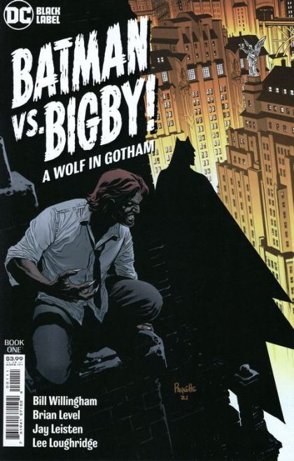 2021 - Batman vs. Bigby! A Wolf in Gotham #1 Var. A - Bat, Wolf, Worm - M - ENG - PRE-ORDER 1
