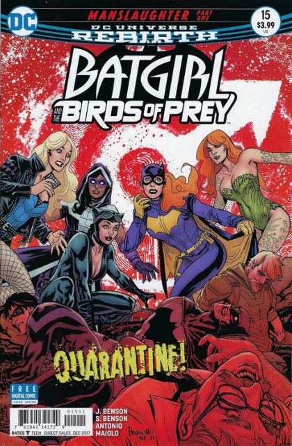 2017 - Batgirl And The Birds Of Prey #15 Var. A - Part 1: Quarantine - M - ENG - PRE-ORDER 1