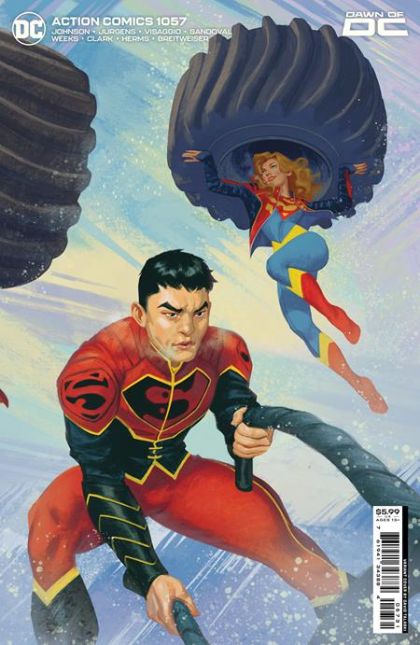 2023 - Action Comics, Vol. 3 #1057 Var. C - New Worlds Part One / Home Again Part Seven / Super is as Super Does - M - ENG - PRE-ORDER 1