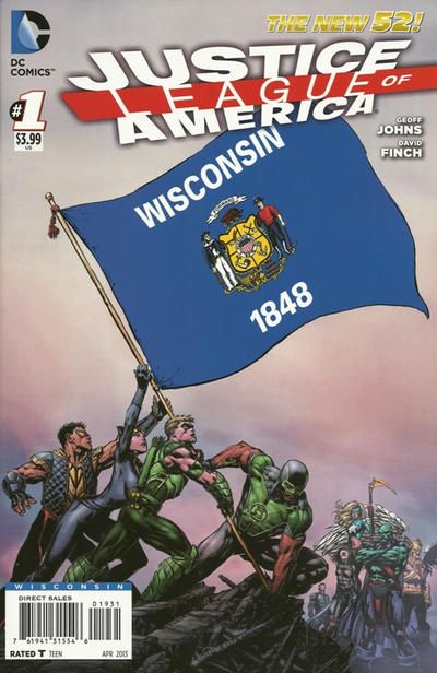 2013 - Justice League of America, Vol. 3 #1 Var. .WI - Chapter One - M - ENG - PRE-ORDER 1