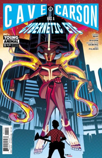 2017 - Cave Carson Has A Cybernetic Eye #11 Var. A - Death Did Us Part - M - ENG - PRE-ORDER 1