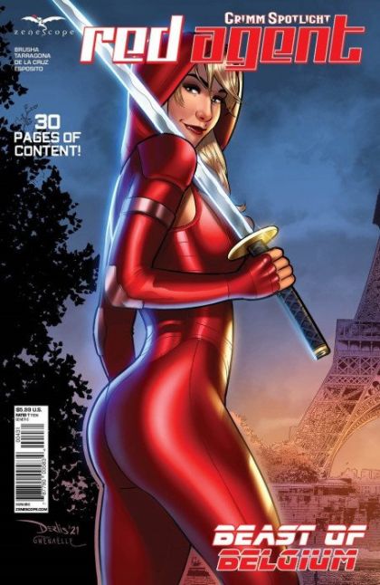 2021 - Grimm Spotlight #4 Var. C - Red Agent – Beast of Belgium - M - ENG - PRE-ORDER 1