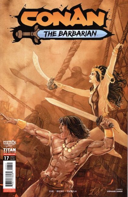 2024 - Conan the Barbarian (Titan Comics) #17 Var. E - M - ENG - PRE-ORDER 1
