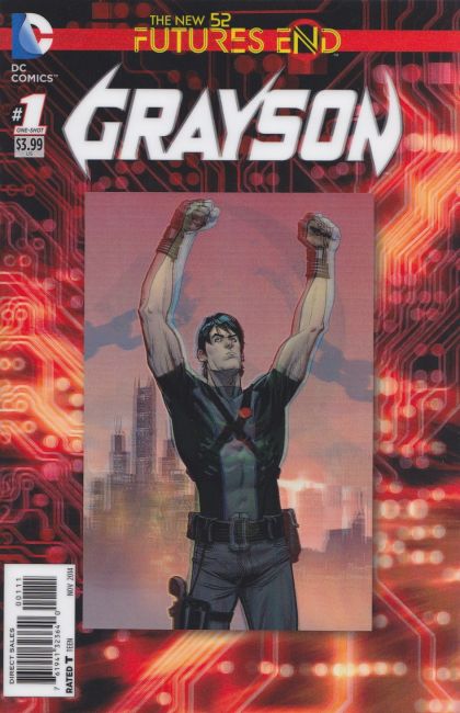 2014 - Grayson: Futures End #1 Var. A - Only a Place for Dying - M - ENG - PRE-ORDER 1