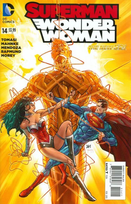 2014 - Superman / Wonder Woman #14 Var. A - All That Burns - M - ENG - PRE-ORDER 1