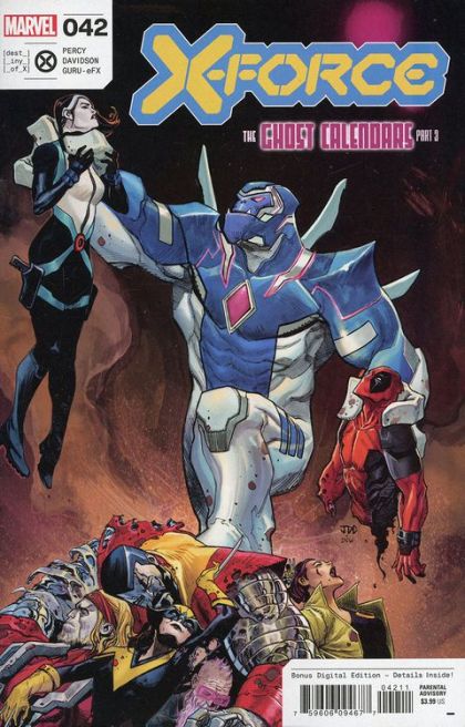 2023 - X-Force, Vol. 6 #42 Var. A - The Ghost Calendars Part 3 - M - ENG - PRE-ORDER 1