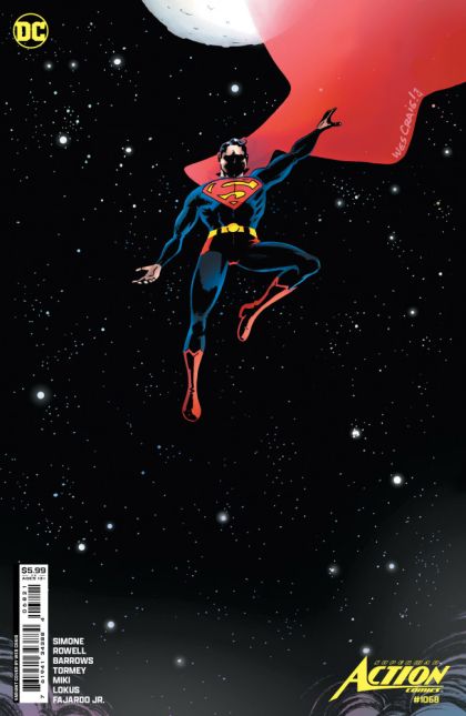 2024 - Action Comics, Vol. 3 #1068 Var. B - Part Two: Falling Like Rain from a Metallic Storm; Lois & Clark: In Love. At Work, Part Two - M - ENG - PRE-ORDER 1