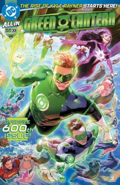 2026 - Green Lantern, Vol. 8 #33 Var. A - "I Love L.A." / "City of Angels - The Origin of Kyle Rayner" / "Brighter Day - The Origin of Hal Jordan" / "Light in Darkness" - M - ENG - PRE-ORDER 1