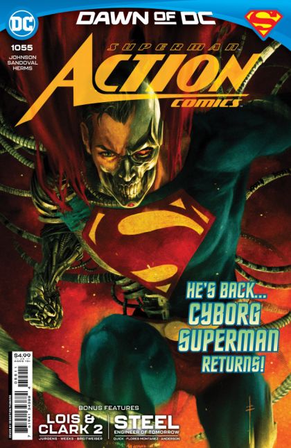 2023 - Action Comics, Vol. 3 #1055 Var. A - Tech Alive / Home Again, Part Five / Steel: Engineer of Tomorrow, Part Two - M - ENG - PRE-ORDER 1