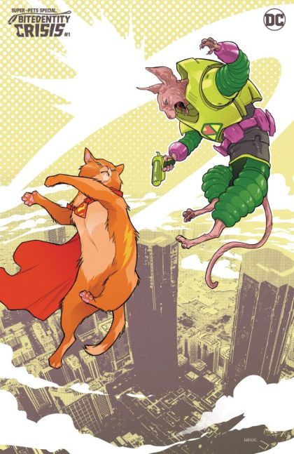 2024 - Super-Pets Special: Bitedentity Crisis #1 Var. B - Pup, Pup and Away! / A Jar is Born / Refuge / The Little Cat / Who Woofs the Woofmen - M - ENG - PRE-ORDER 1