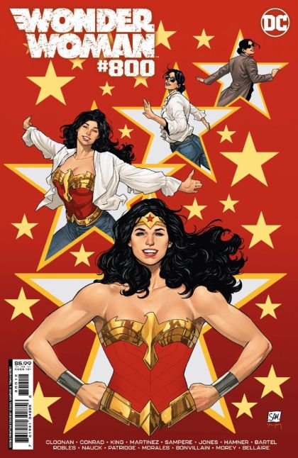 2023 - Wonder Woman, Vol. 5 #800 Var. N - Whatever Happened to the Warrior of Truth? Part 2 / Trinity - M - ENG - PRE-ORDER 1