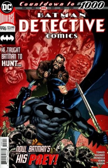 2019 - Detective Comics, Vol. 3 #996 Var. C - See Paris And Die! - M - ENG - PRE-ORDER 1
