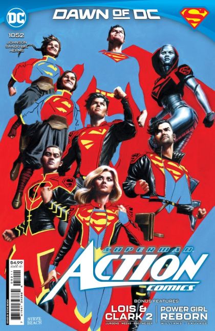 2023 - Action Comics, Vol. 3 #1052 Var. A - House of Metallo; Home Again, Part Two; Power Girl: Head Like a Whole, Part Two - M - ENG - PRE-ORDER 1