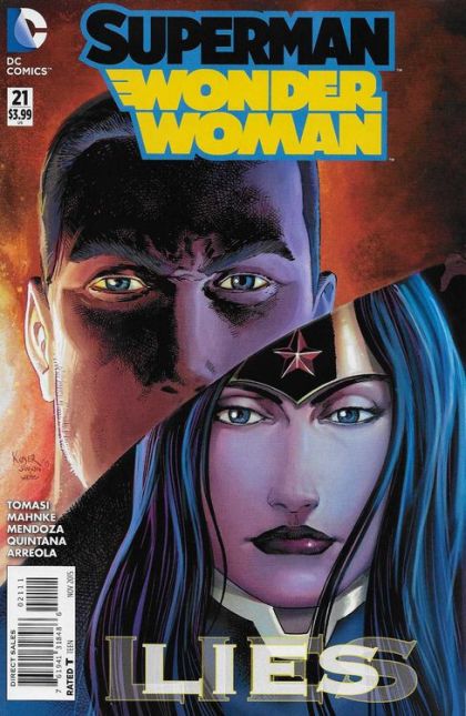2015 - Superman / Wonder Woman #21 Var. A - Truth Hits Everybody - M - ENG - PRE-ORDER 1