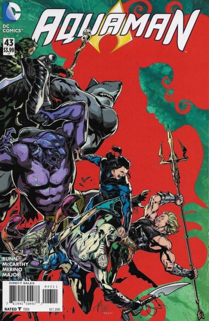 2015 - Aquaman, Vol. 7 #43 Var. A - Gospel Of Destruction - M - ENG - PRE-ORDER 1