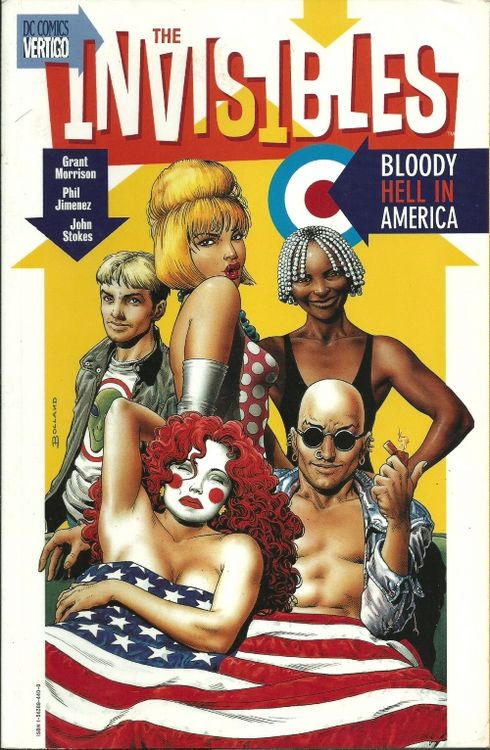 1998 - Invisibles #4 - Bloody Hell In America - NM- - ENG 1