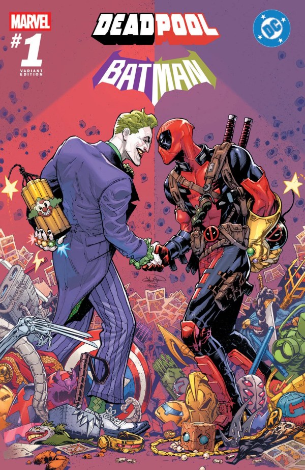 2025 - Marvel / DC: Deadpool / Batman #1 Var. V - M - ENG 1