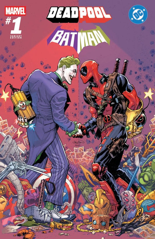 2025 - Marvel / DC: Deadpool / Batman #1 Var. V - M - ENG 1
