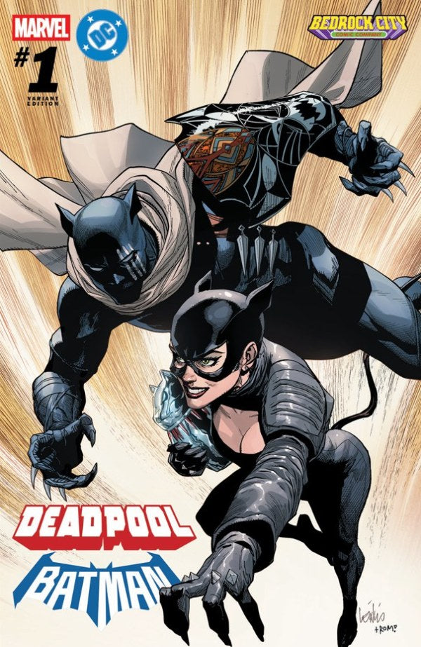 2025 - Marvel / DC: Deadpool / Batman #1 Var. AC - M - ENG 1