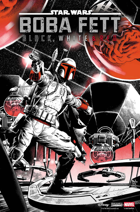 2025 - Star Wars: Boba Fett - Black, White And Red #3 Var. B - M - ENG 1