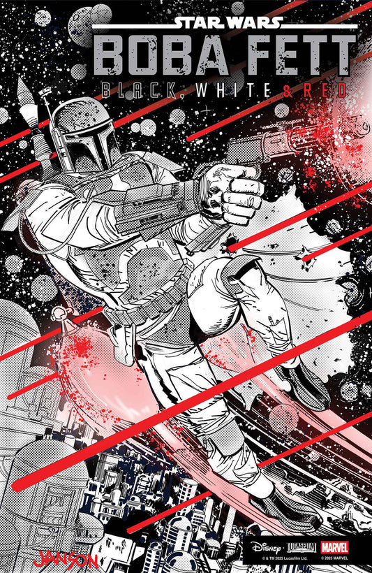 2025 - Star Wars: Boba Fett - Black, White And Red #3 Var. C - M - ENG 1