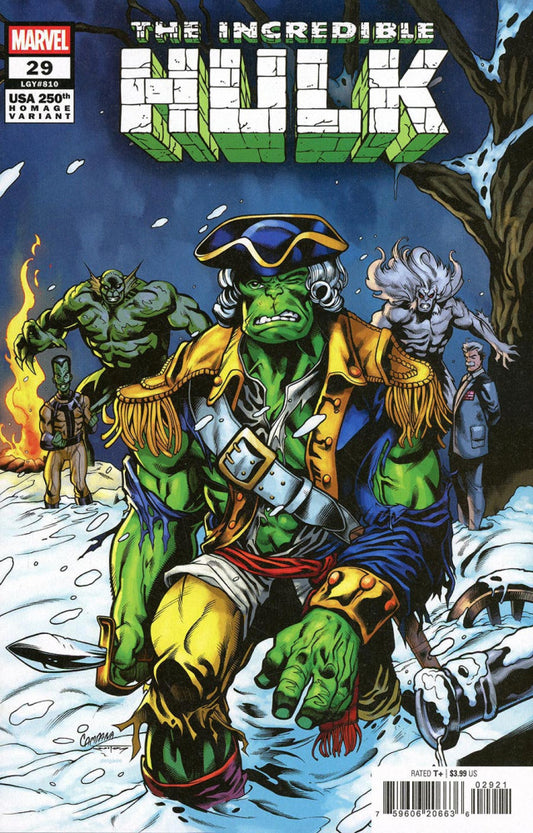 2025 - The Incredible Hulk, Vol. 4 #29 Var. B - M - ENG 1
