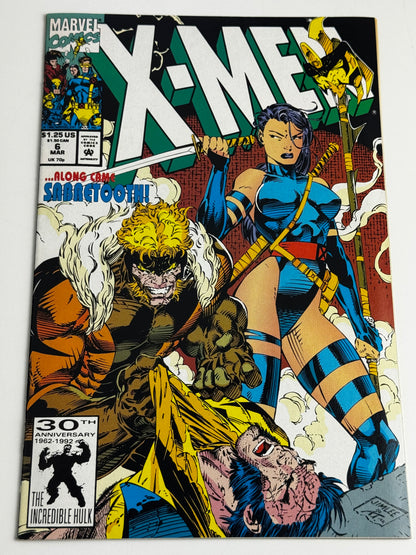 1992 - X-Men, Vol. 1 #6 Var. A - Farther Still - NM- - ENG 1