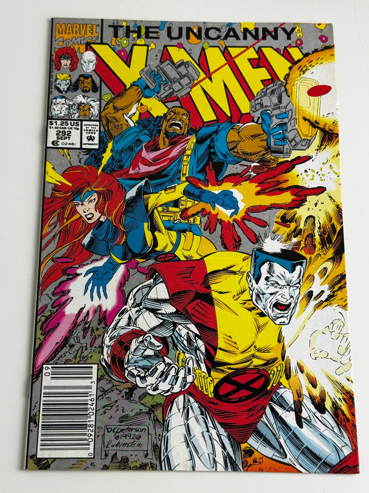 1992 - Uncanny X-Men, Vol. 1 #292 Var. B - ...The Morlocks Take Manhattan! - NM- - ENG 1