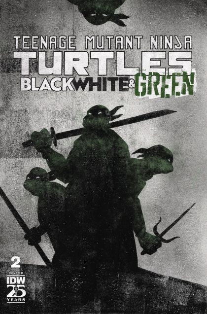 2024 - IDW Publishing - ON DEMAND - Teenage Mutant Ninja Turtles: Black, White & Green #2 Var. B - M - Eng 1