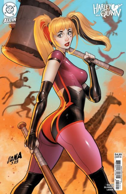 2025 - Harley Quinn, Vol. 4 #54 Var. B - M - ENG - PRE-ORDER 1