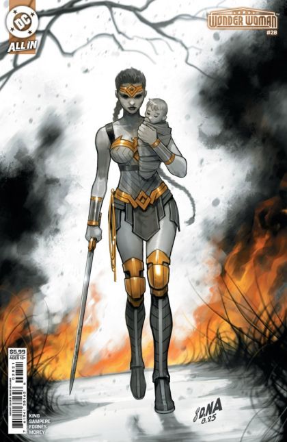 2025 - Wonder Woman, Vol. 6 #28 Var. B - The Island of Mice and Men, Finale - M - ENG - PRE-ORDER 1