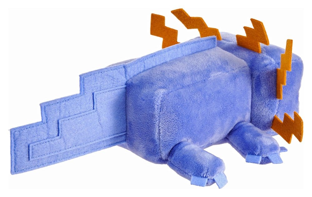 Minecraft Plush Figure Blue Axolotl 20 cm - M 4