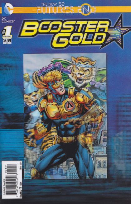 2014 - Booster Gold: Futures End #1 Var. A - Pressure Point - M - ENG 1