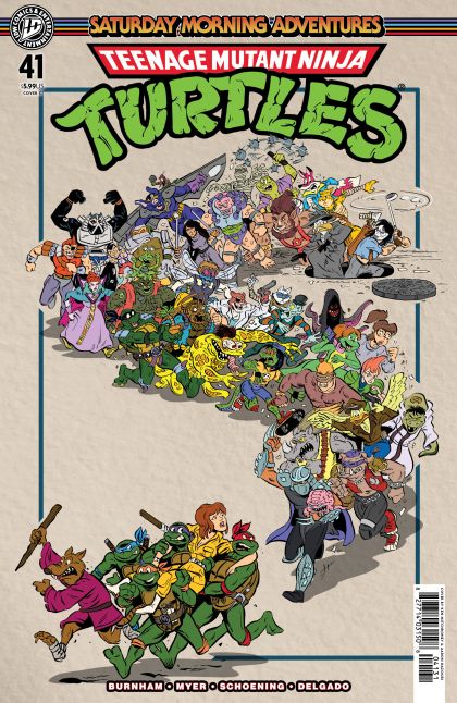 2026 - Teenage Mutant Ninja Turtles: Saturday Morning Adventures #41 Var. C - M - ENG 1