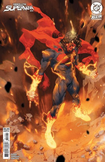 2025 - Absolute Superman #14 Var. B - Finale: Son of Nowhere, Nothing, and No One - M - ENG 1