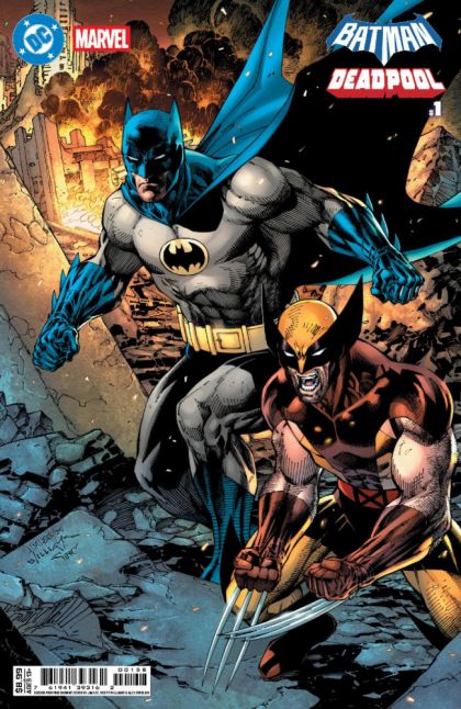 2026 - DC / Marvel: Batman / Deadpool #1 Var. AG - The Cosmic Kiss Caper! / A Magician Walks Into a Universe / Sticks & Snikts / Harley & Hulk's Amazin' Saturday!!!! / New Friends in Old Places - M - ENG - PRE-ORDER 1
