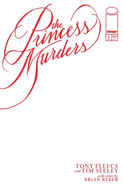 The Princess Murders #1 Cvr E Blank Sketch Var - M - ENG - PROMO 1