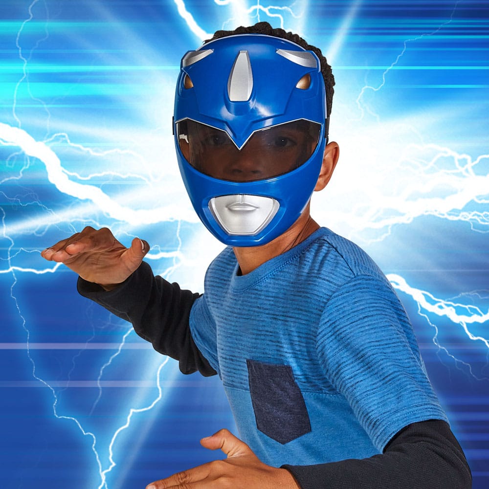 Mighty Morphin Power Rangers Mask Blue Ranger - M 3