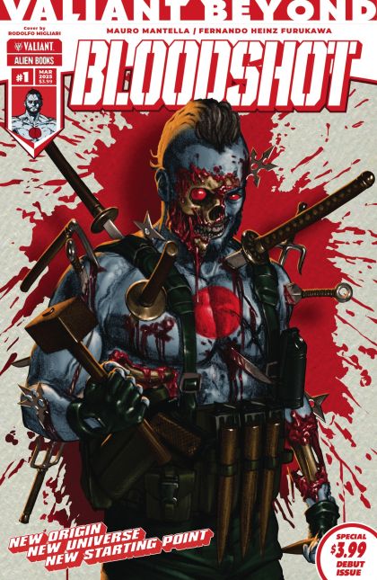 2025 - Valiant Beyond: Bloodshot #1 Var. A - M - ENG - PRE-ORDER 1