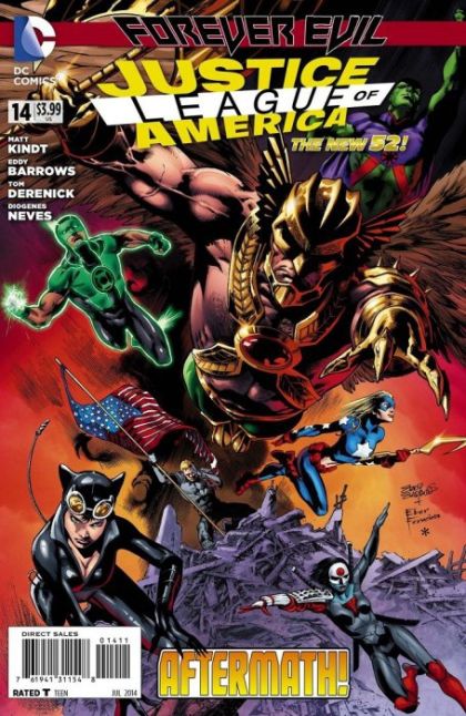 2014 - Justice League of America, Vol. 3 #14 Var. A - Debrief - M - ENG - PRE-ORDER 1
