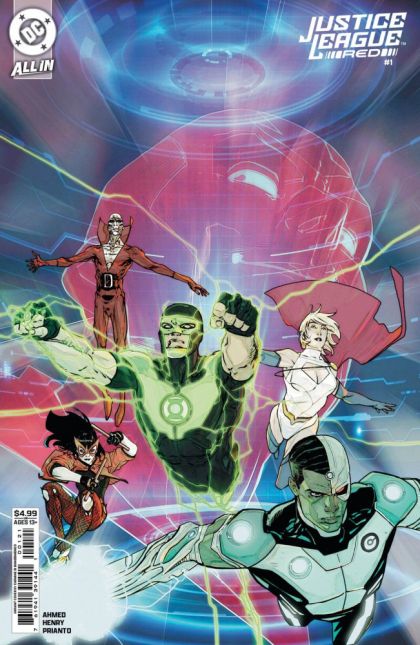 2025 - Justice League Red #1 Var. B - M - ENG - PRE-ORDER 1
