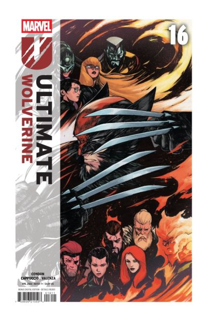 2026 - Ultimate Wolverine #16 Var. A - M - ENG - PRE-ORDER 1