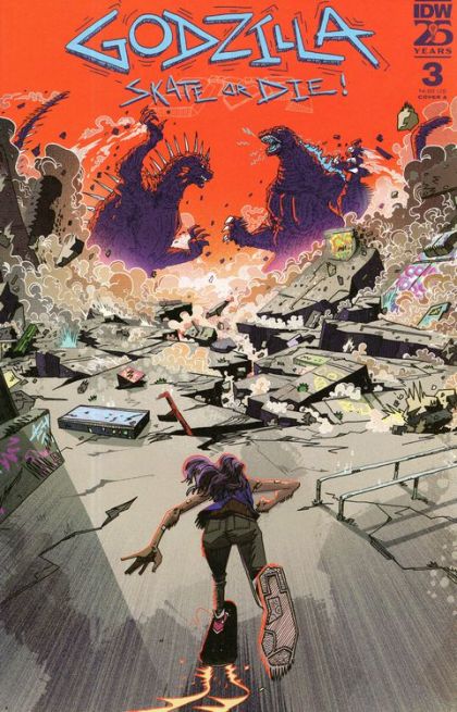 2024 - IDW Publishing - ON DEMAND - Godzilla: Skate Or Die! #3 Var. A - M - Eng 1