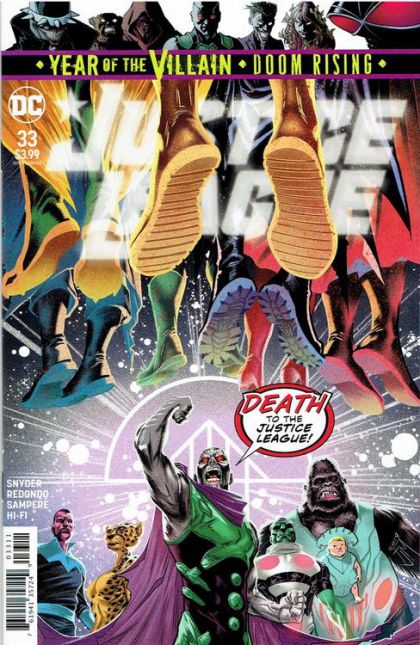 2019 - Justice League, Vol. 3 #33 Var. A - Justice / Doom War Part Four - M - ENG - PRE-ORDER 1