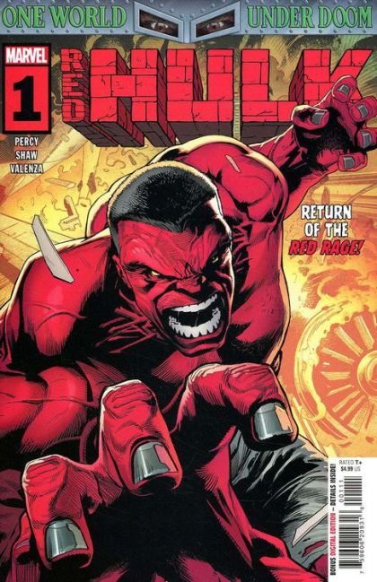 2025 - Red Hulk #1 Var. A - M - ENG 1